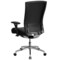 Flash Furniture Hercules Series 247 Intensive Use 300 Lb. Rated Black Leathersoft Multifunction Ergonomic Office Chair With Seat Slider